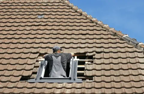 Pose de velux - Boëge